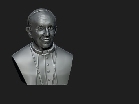 Pope Francis 3D Print Model