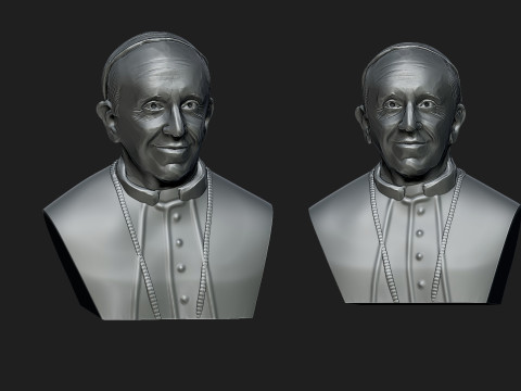 Pope Francis 3D Print Model