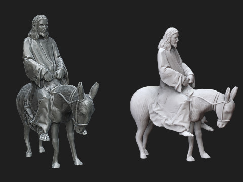 Triumphal Entry 3D Принт Модель