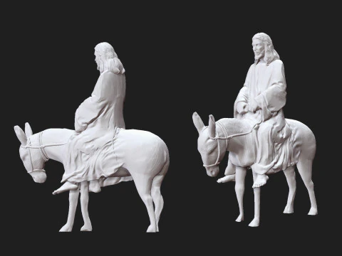 Triumphal Entry 3D Print Model