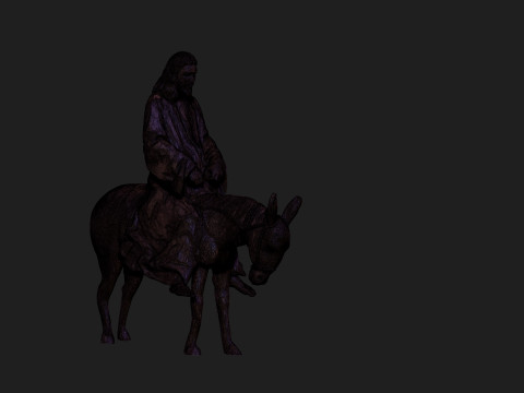 Triumphal Entry 3D Print Model
