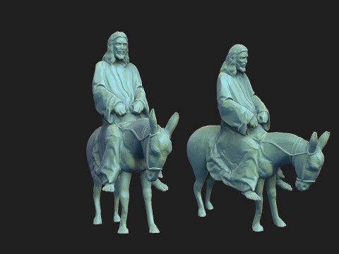 Triumphal Entry 3D Print Model