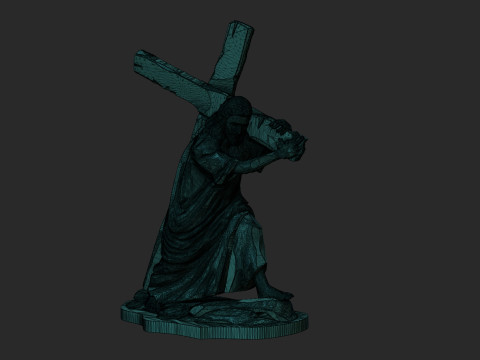Christ Carrying the Cross Modelo de impresión 3D