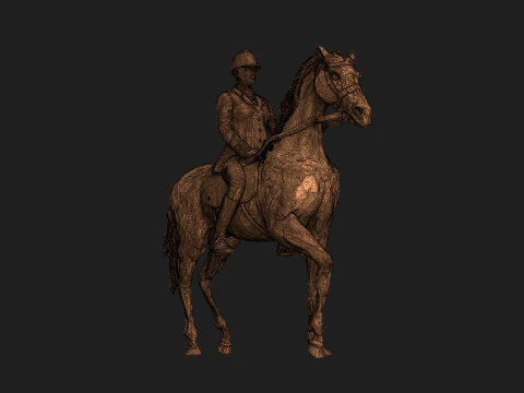 Horsegirl 3D Print Model