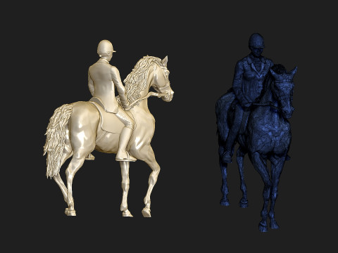 Horsegirl Model Cetak 3D