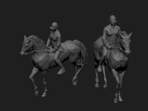 Horsegirl Model Cetak 3D