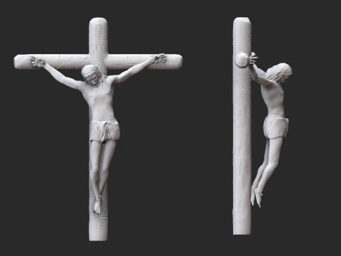 Crucifixion 3D Print Model