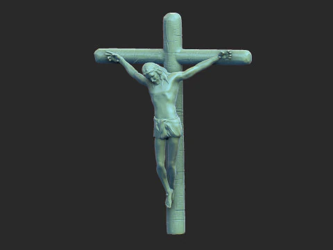 Crucifixion 3D Print Model
