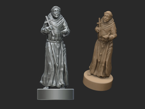 Saint Francis of Assisi Modello di stampa 3D