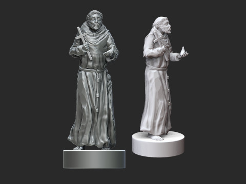 Saint Francis of Assisi Modello di stampa 3D