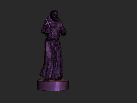 Saint Francis of Assisi Modello di stampa 3D