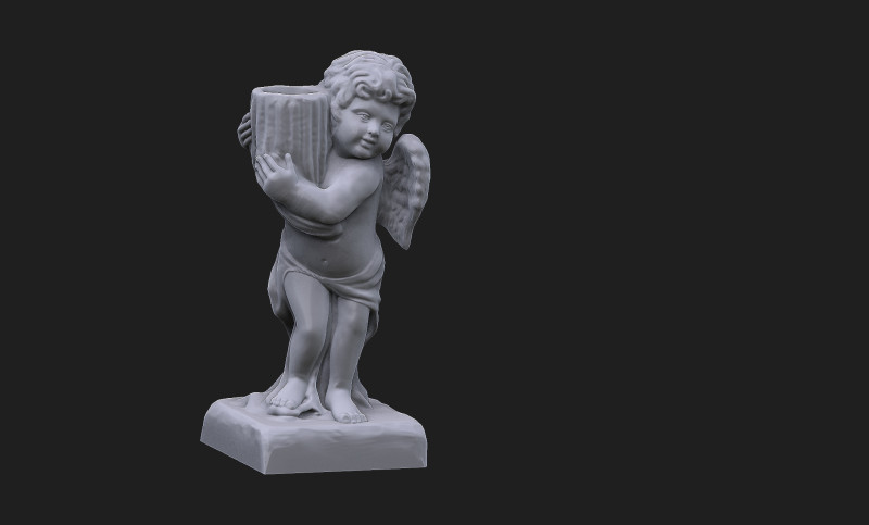 Cherub 3D Принт Модель .c4d .max .obj .3ds .fbx .stl .blend 