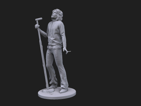 Jim Morrison figure 3D 프린트 모델