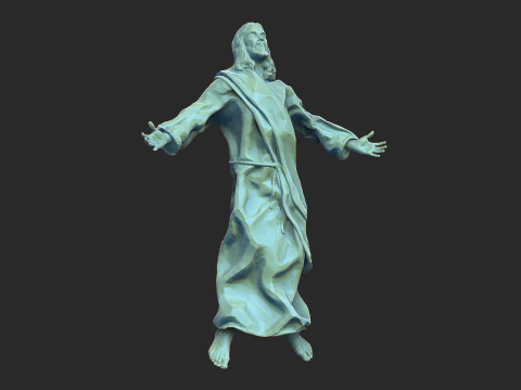 Ascension of Jesus 3D Print Model