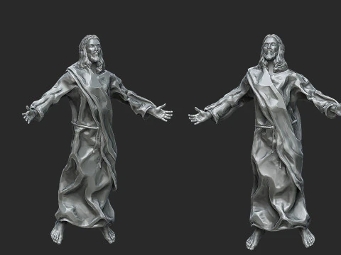 Ascension of Jesus 3D Print Model