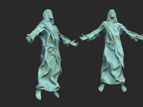 Ascension of Jesus 3D Print Model