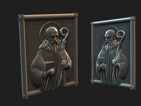 Saintbenedict 2 Modello di stampa 3D
