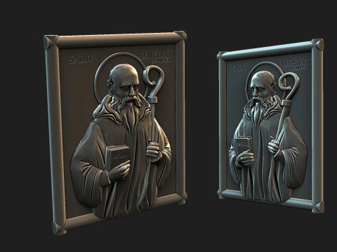 Saintbenedict 2 3D Print Model