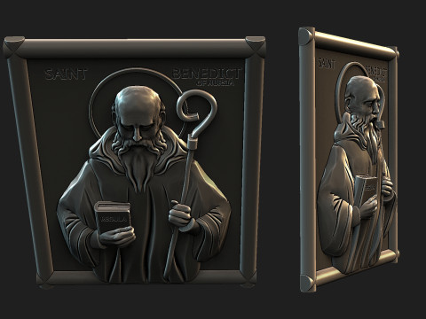 Saintbenedict 2 Modello di stampa 3D
