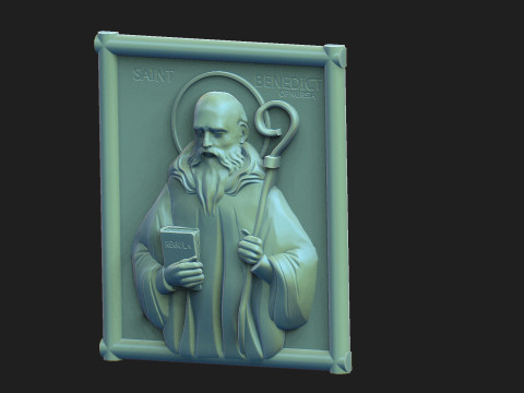 Saintbenedict 2 Modello di stampa 3D