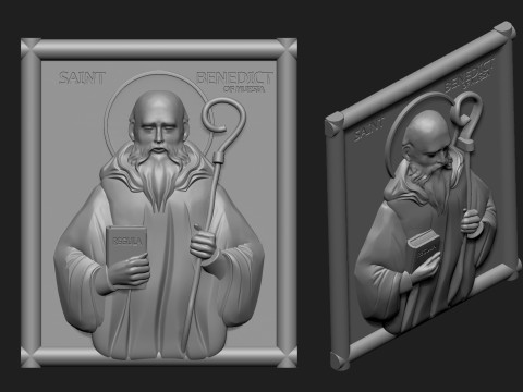 Saintbenedict 2 Modello di stampa 3D
