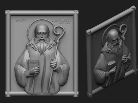 Saintbenedict 2 Modello di stampa 3D