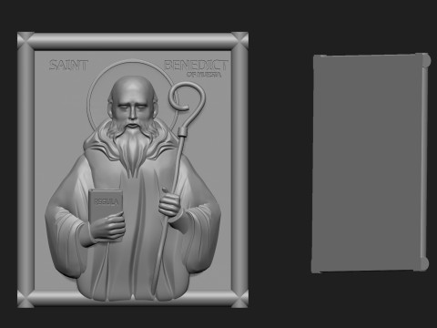 Saintbenedict 2 Modello di stampa 3D