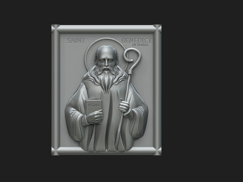 Saintbenedict 2 Modello di stampa 3D