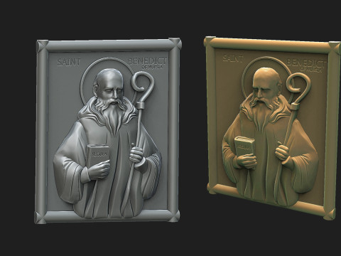 Saintbenedict 2 Modello di stampa 3D