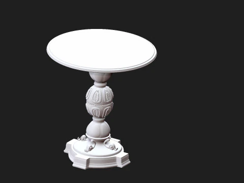 Vintage table2 3D Print Model