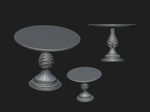 Vintage table 7 3D Druckmodell