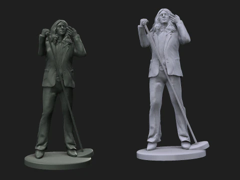 Ian Gillan 3D Print Model