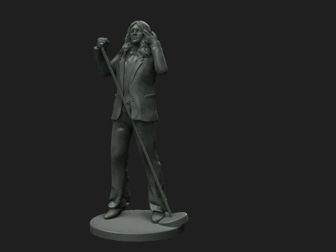 Ian Gillan 3D Print Model