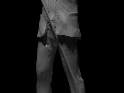 Ian Gillan 3D Print Model