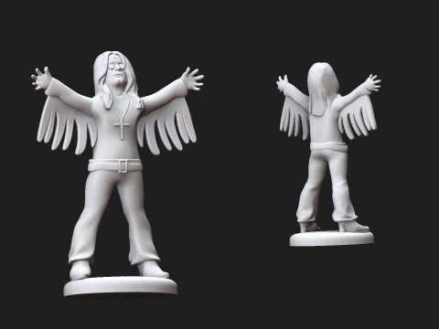 Statua della memoria di Ozzy Modello di stampa 3D