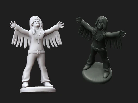 Ozzy memory statue 3D Print Model
