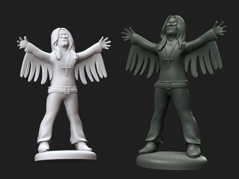 Ozzy memory statue 3D Принт Модель