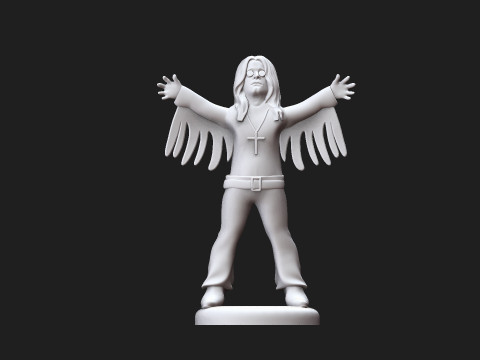 Ozzy memory statue 3D Принт Модель