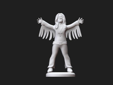 Ozzy memory statue 3D Print Model