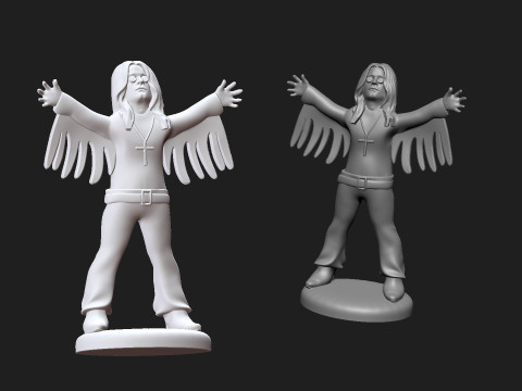 Ozzy memory statue 3D Принт Модель