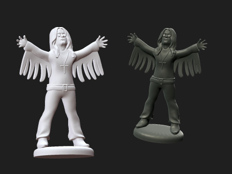 Ozzy memory statue 3D Принт Модель