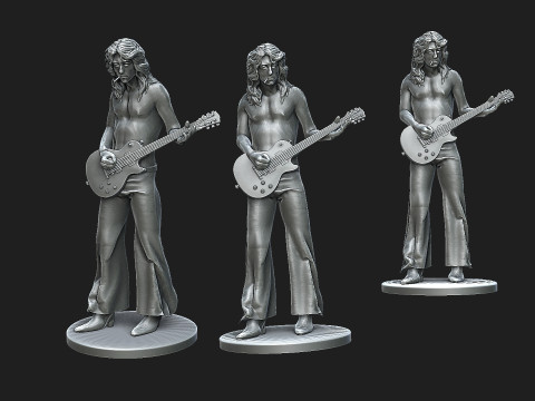 吉米·佩奇 3D 模型