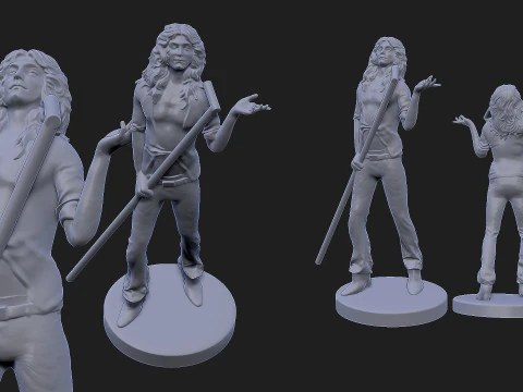 Robert plant 3D Model