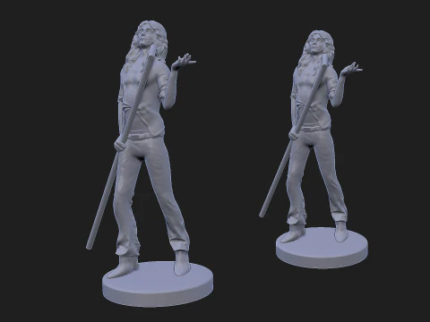 Robert plant 3D Model
