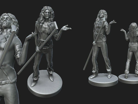 Robert plant 3D Model