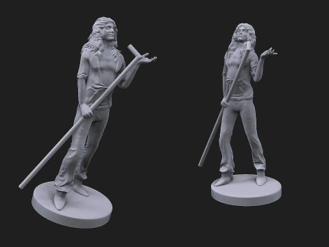 Robert plant 3D Model