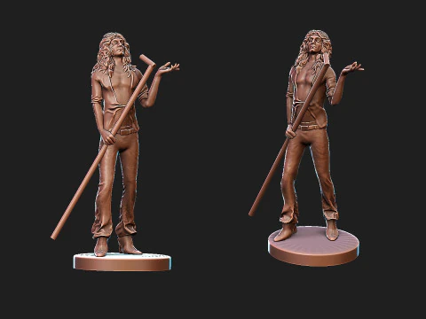 Robert plant 3D Model