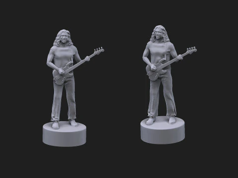 Tom Araya Modello 3D