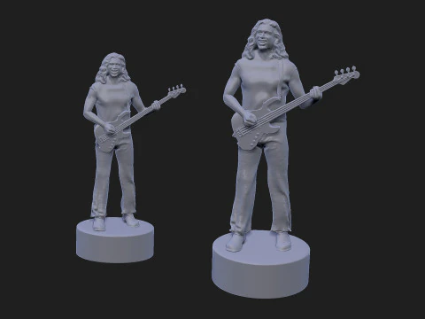 Tom Araya Modello 3D