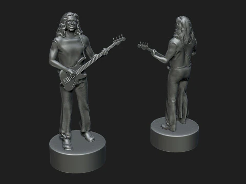 Tom Araya Modello 3D